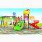 Commercial children plastic park outdoor playground equipment for kids