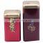food grade chinese square metal tea and coffee box tin container