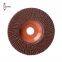 Stock lots 4'' emery cloth Flap Disc Durable Calcine Aluminum Abrasive Flexible Flap Disc Grinding Sanding Disc 100mm