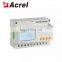 Acrel DTSD1352 rail installation three phase multifunction smart energy meter for solar energy system