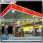 Modular steel gas station canopy for sale
