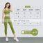 Yoga Capri Leggings With Back Pocket Custom Four Way Stretch Women Quick Dry Sports Pants