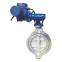 electric clip butterfly valve  D973W-10P  Stainless steel butterfly valve
