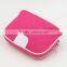 Best Seller Hot Pink Quilted Cosmetic Bag Nylon Travel Quilted Cosmetic Bag