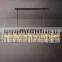 customized modernized crystallized LED chandelier light creative nordic gold chandeliers