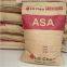 ASA LG LI941-95016 Matériaux bruts en plastique noir, grade de moulage par injection, retrait, inflammabilité, électrique