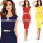 2015 OEM Women Summer Dress Ladies Dresses Sleeveless Wholesale Clothing