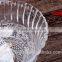 High quality clear glass salad bowl set/cheap glass bowls