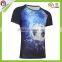 Wholesale custom 100% polyester mens long sleeve plain long length t-shirts