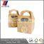 Custom brown cardboard lunch boxes