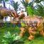 Life size dinosaur statue for amusement park