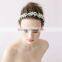 T & H Series Handmade Beaded Rhinestone Flower Wedding Headband Hair Jewelry Hair Accessories