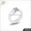 Fashion newest ceramic diamond ring