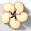 Romantic bamboo lamp wood shade led ceiling light