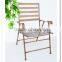 LC-89003 Outdoor wrought iron folding metal chairs