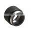 Black Extension Flashlight Tube Joint Adapter Flashlight Extender for Flashlight 18650