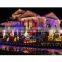 Fullbell twinkle Lighting Christmas Wedding Party led net lights multi color 200leds