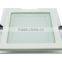 LED Glass Panel Light Square Inner bevel,6W/12W/18W