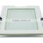 LED Glass Panel Light Square Inner bevel,6W/12W/18W