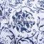 Blue Flora Winter Thick Canvas Pet Bed