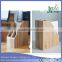Bamboo office desk organizer Bamboo note paper box/bookends book/file box stand holder