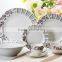 china wholesale new product 20 pcs decal round bone china dinnerware set