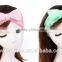 american popular candy color elastic terry cloth hair turban cute bowknot headband towel for girl