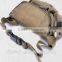 Durable men's canvas shoulder waist bag