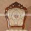 Foshan Homely Furniture Antique Carved Solid Wood Backed Chair