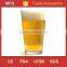 Personalized cooler vintage beer glass mug with gold rim