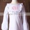 The factory price blank baby long sleeve t-shirts wholesale,baby doll Ruffle t shirts wholesale