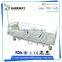 Made in China Double Shake Steel Material Aluminium Railing Hospital Bed
