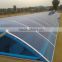 XINHAI Diy Awning/polyarbonate sheet for cycle shelter/10 years guarantee
