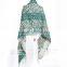 custom woven 100%acrylic shawl scarf