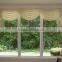 modern high quality pvc fix window open style in Foshan