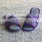 Jersey with teddy print women indoor Slippers, women home slippers,women house slippers,