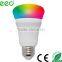 2015 new product Bluetooth control e27 6w led bulb smart lighting/remote control 6w led smart lighting