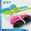 for iphone 6 usb cable with flat tpe material
