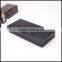 Black clamshell wooden craft jewelry gift sales display packaging bo wholesale manufacturers supply storage