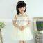 Hot fashion sleeveless multi-layer dress design girls party lace tutu kids dress