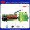 portable metal scrap baling press machine