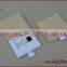 Fabric Linen Wooden USB Flash Drive Gift Box Wedding Packaging USB Box