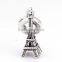 Eiffel charm bracelet plated in 925 Sterling silver charm wholesale