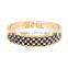 2015 new 18k Thick gold bracelet and diamond drop oil bracelet