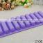 10 Caviity Strip - Shaped Cookie Mold Silicone Cake Mould Baking Tray
