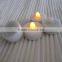 Battery operated floating flameless plastic led tea light for wholesale
