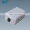 Hot Sale warm white With Screw 2.1mm x 5.5mm 12V Led 10 branch box Light Connector With Dc Plug