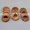 Copper gasket washer