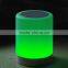Rechargeable touch sensor LED color changing table lamp with blue tooth2272