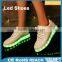 2016 fashion PU girls light flashing running sneakers led shoes for women